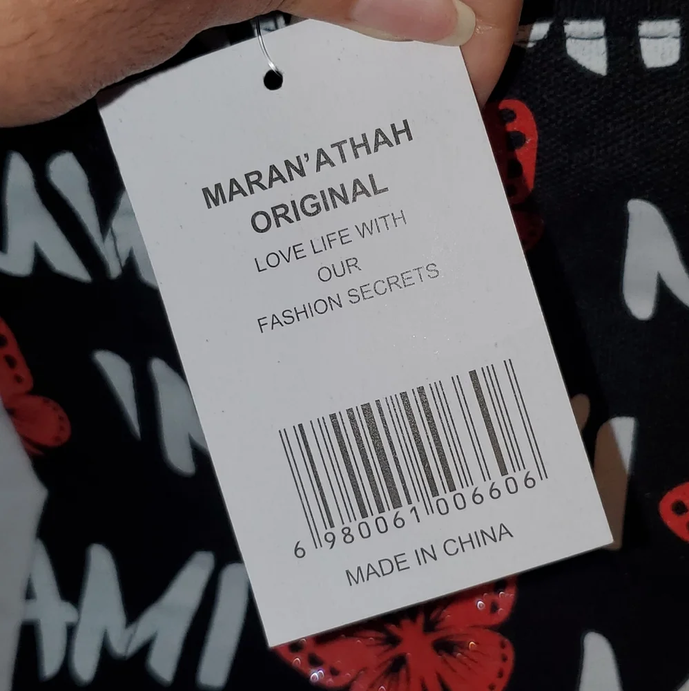 💸 5 for $20 | NWT Maran' Athah Miami Butterfly Canvas Tote Bag - Picture 3 of 16